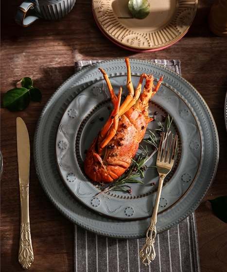 Набор из двух обеденных тарелок Antique Ø26 CM 6