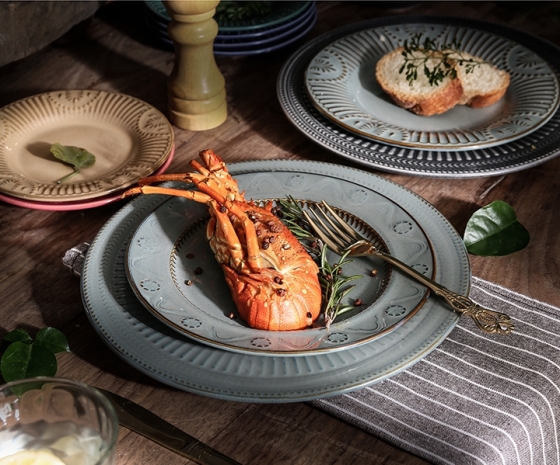 Набор из двух обеденных тарелок Antique Ø26 CM 7