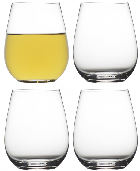 Набор из четырёх стаканов для воды Pure 400 ml 1