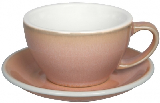 Чайная пара Egg 300 ml бледно розовая 1