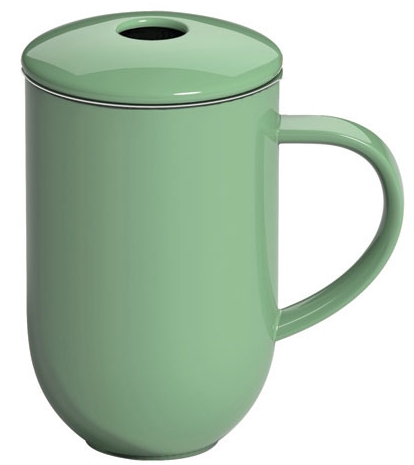 Кружка с ситечком Pro Tea 450 ml зелёная 1