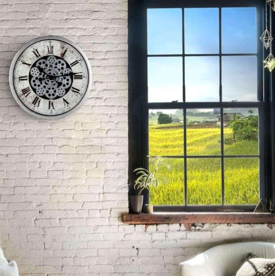 Часы в состаренном корпусе Antique Ø46 CM 2