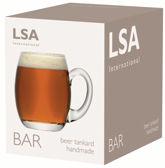 Кружка для пива высокая округлая Bar 500 ml 4