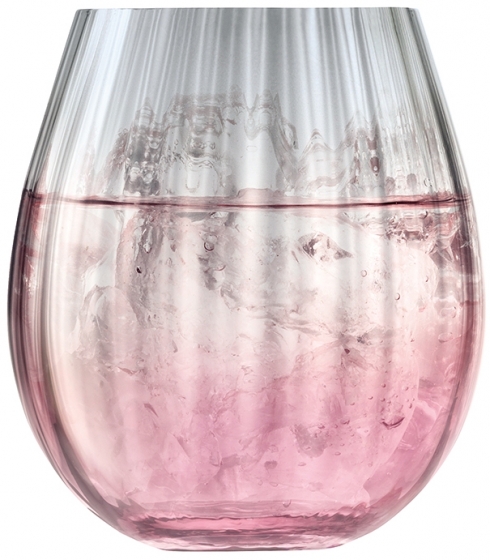 Набор из 2 тумблеров Dusk 425 ml розовый-серый 4