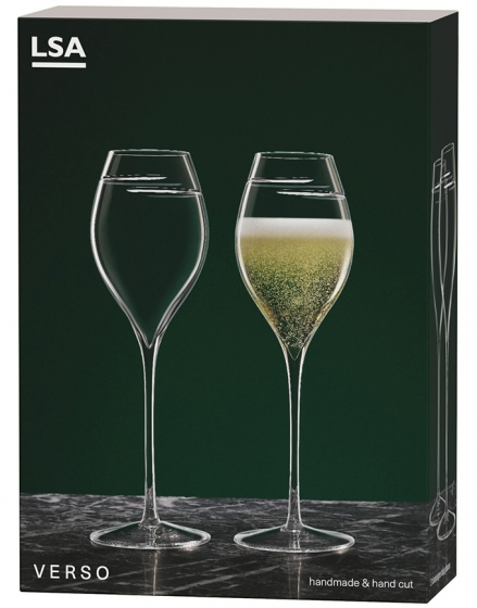 Два бокала для шампанского Signature Verso Tulip 370 ml 7