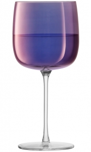 Набор из четырёх бокалов для вина Aurora 450 ml фиолетового цвета