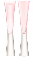 Набор из 2 бокалов-флейт Moya 170 ml розовый
