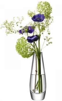 Ваза округлая высокая flower 17 см