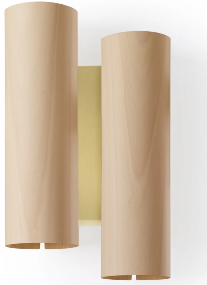 Бра Black Note Duplet 21X10X35 CM Natural Beech 1