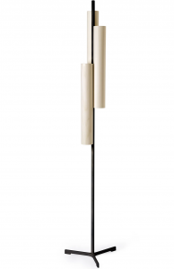 Торшер Black Note Triplet 40X35X188 CM Ivory White