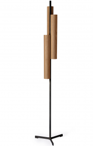 Торшер Black Note Triplet 40X35X188 CM Natural Cherry