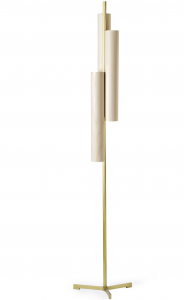 Торшер Black Note Triplet 40X35X188 CM Ivory White