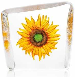 Скульптура из хрусталя Sunflower 10X9 CM