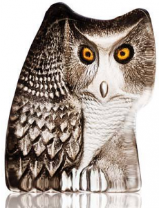 Скульптура из хрусталя Owl 8X10 CM