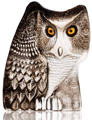 Скульптура из хрусталя Owl 8X10 CM 1