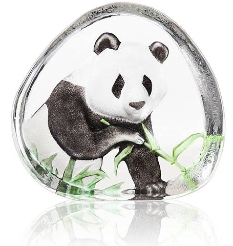 Декоративный элемент из хрусталя Panda 13X12 CM 1