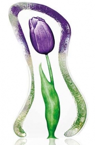 Декоративный элемент из хрусталя Tulip 8X14 CM