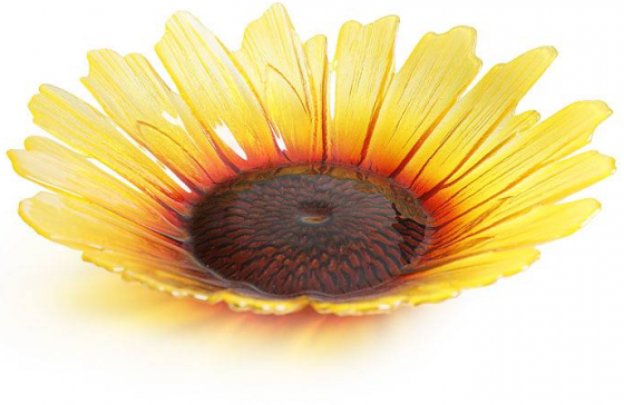 Декоративная чаша из хрусталя Sunflower Ø34 CM 1
