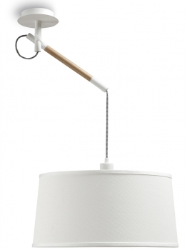 Подвес Nordica 55X45X44-130 CM белого цвета
