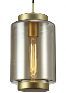 Подвесной светильник Jarras 18X18X46 CM золотой цвет