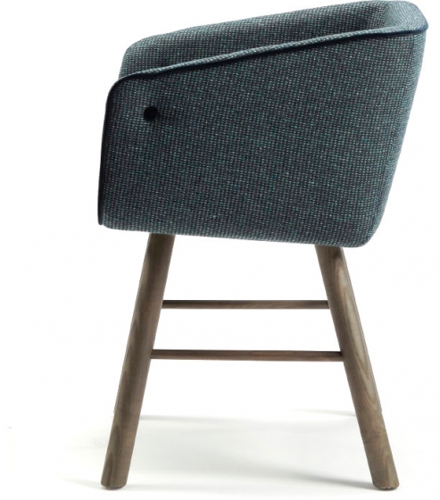 Кресло с каркасом из ясеня Collar Mao 50X72X56 CM 2