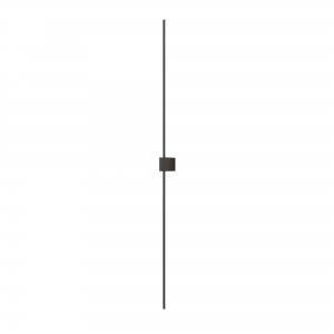 Настенный светильник Pars черный, алюминий