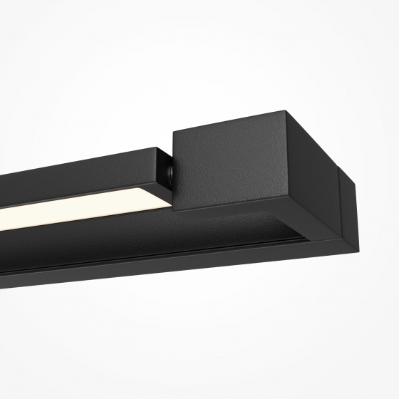 Подсветка Mirror черная 100x550 мм 2