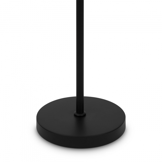 Торшер Ring черный, стекло белое 3