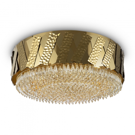 Потолочный светильник Artistico латунный 5 плафонов 2