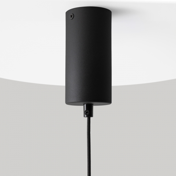 Подвесной светильник Эль черный, белый и золотой 12