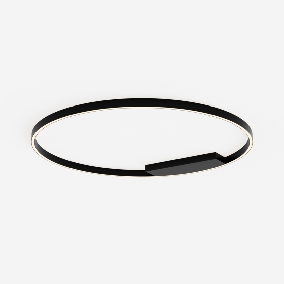 Потолочный светильник Rim черный 100 см 4