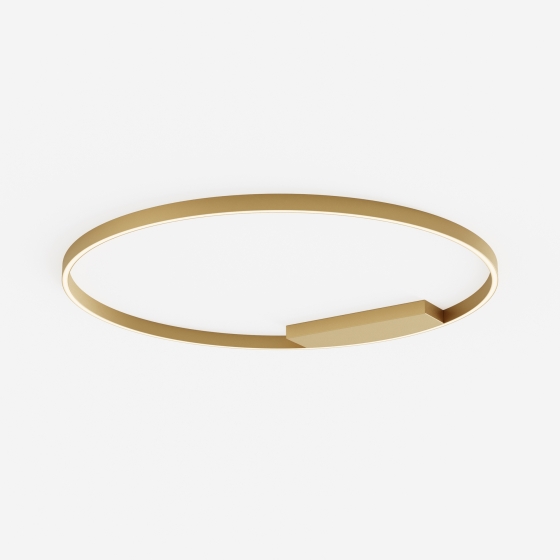 Потолочный светильник Rim латунь круглый 100 см 4