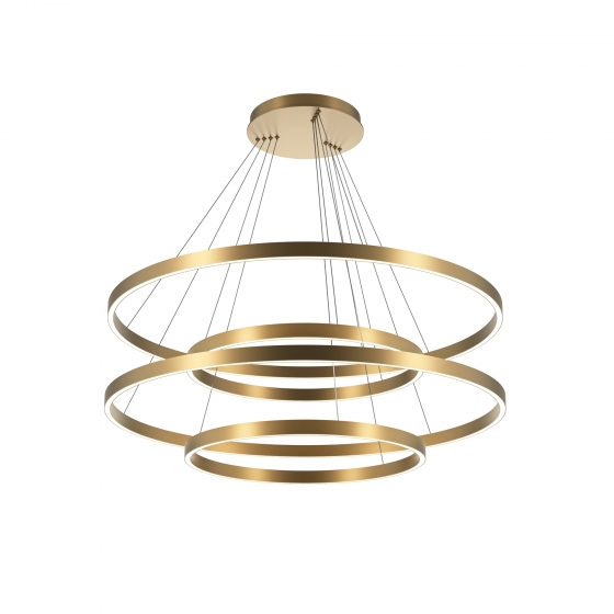 Подвесной светильник Rim латунь белый 100 см 1