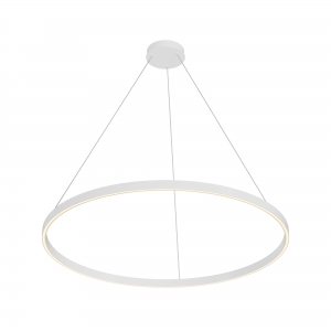 Подвесной светильник Rim белый 100 см