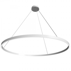 Подвесной светильник Rim белый 120 см