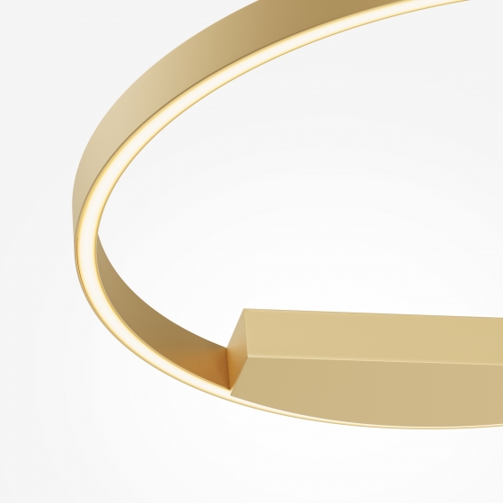 Настенный светильник Rim латунь, круглый, 60 см 2