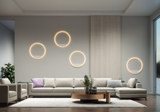 Настенный светильник Rim белый, 80 см 5