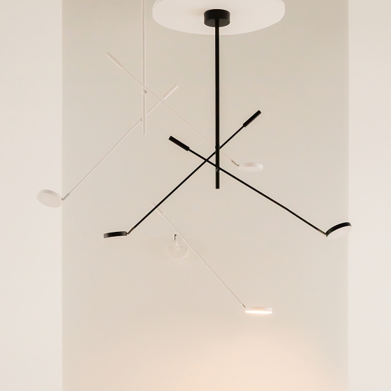 Потолочный светильник Fad черный 1125 мм 14