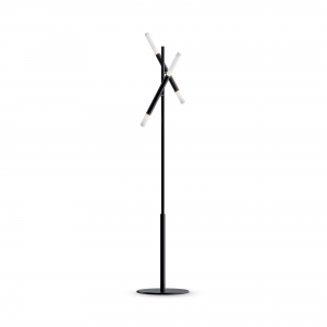 Напольный светильник Vigo черный, 4 плафона