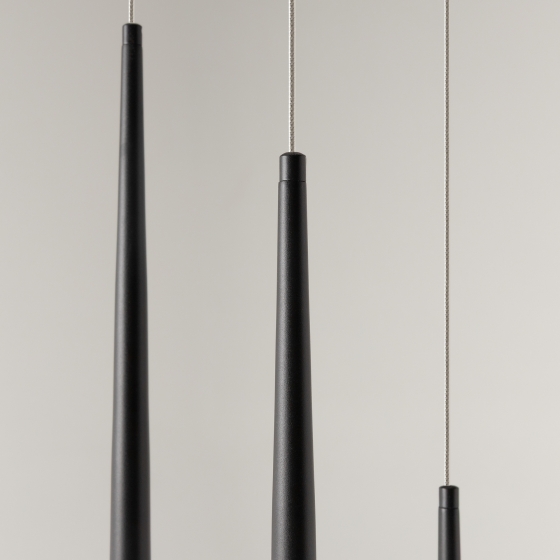 Подвесной светильник Cascade черный 4