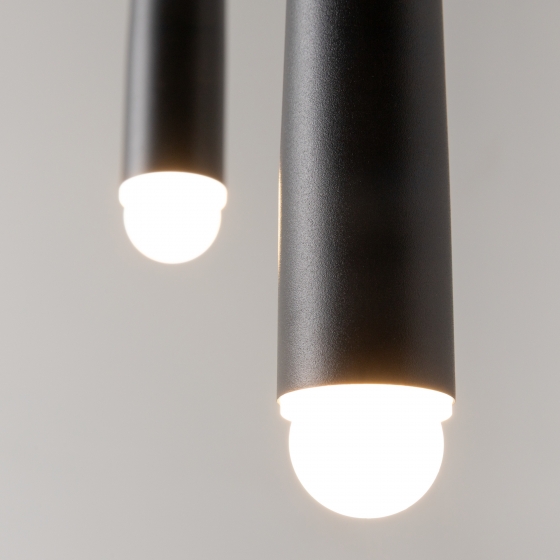 Подвесной светильник Cascade черный 3