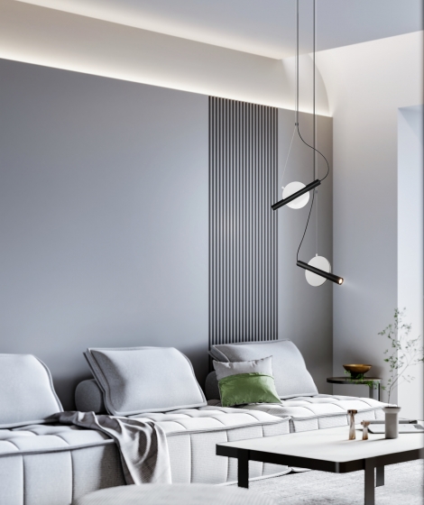 Подвесной светильник Enigma белый 300 мм 6