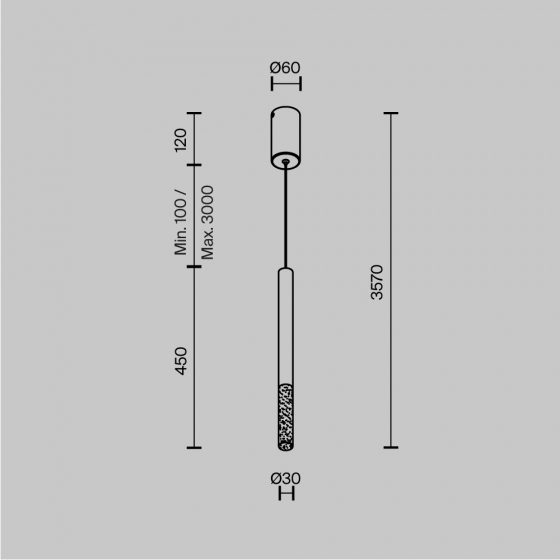 Подвесной светильник Pro Shade черный 10
