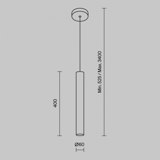 Подвесной светильник Pro Focus черный 5