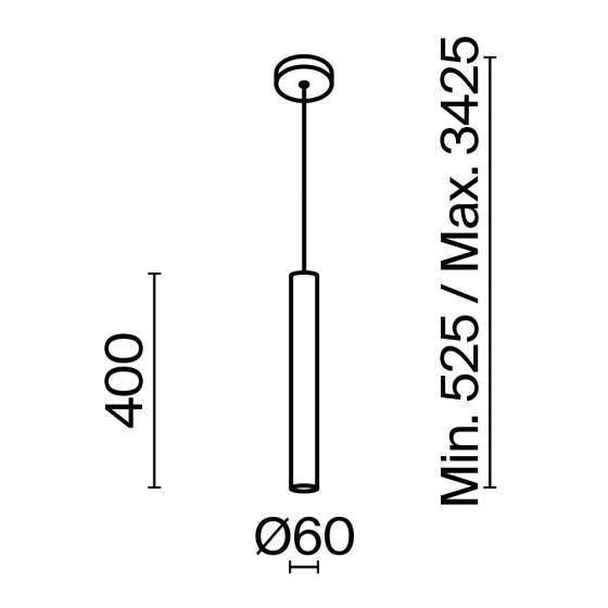 Подвесной светильник Pro Focus черный 6