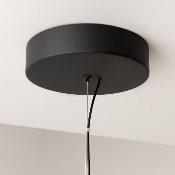 Подвесной светильник Tau черный и золотой 12