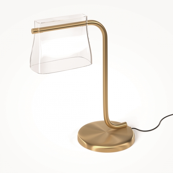 Настольный светильник Cabaret латунь, стекло, 48 см 13