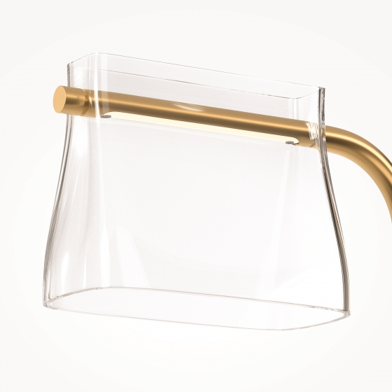 Настольный светильник Cabaret латунь, стекло, 48 см 12