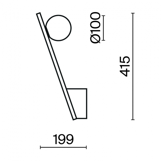 Настенный светильник Казимир золотой, белый абажур 3