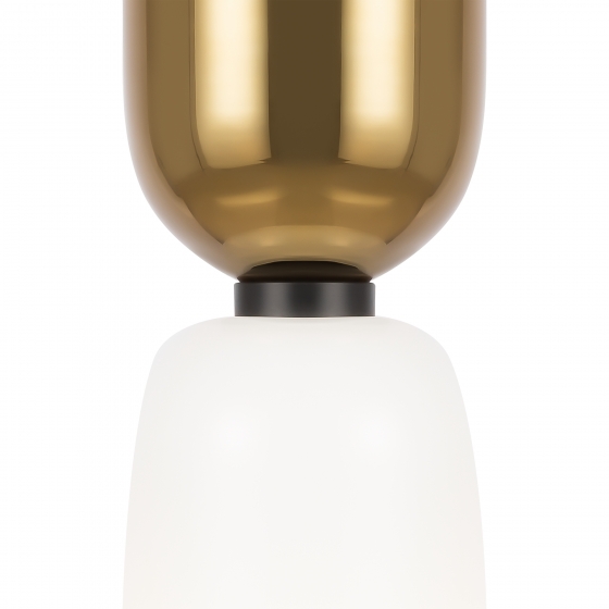 Подвесной светильник Memory черный, золотой и белый 10